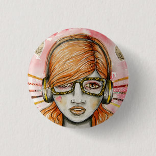 Radio Head 3 Cm Round Badge