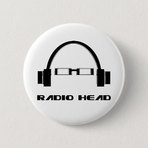 Radio Head 6 Cm Round Badge