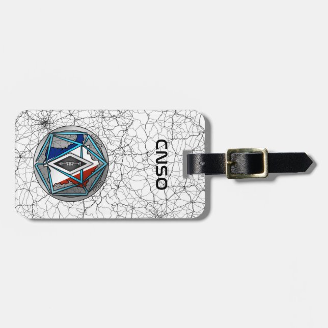 RADIO LUGGAGE LABEL (Front Horizontal)