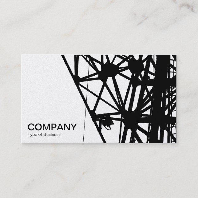 Radio Mast - (Platinum) Business Card (Front)
