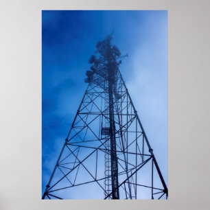 Radio mast poster