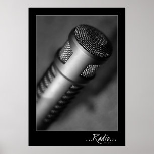 RADIO: Microphone Poster