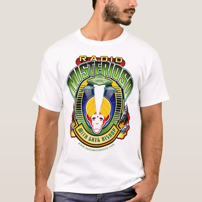 Radio Misterioso official shirt #2 - Simian (Front)