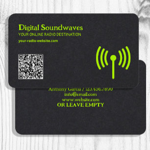 Radio Premium Business Card