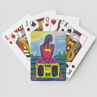 "Radio RaQueen" Playing Cards