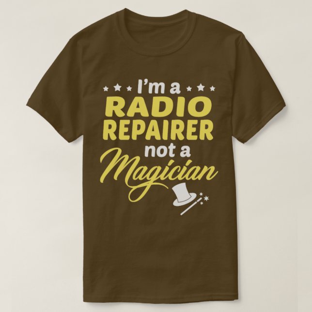 Radio Repairer  T-Shirt (Design Front)