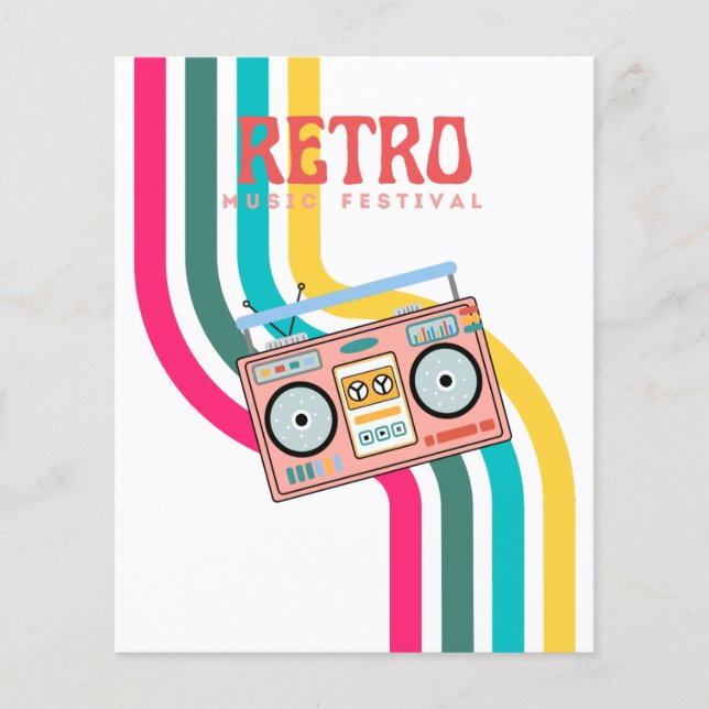 Radio Retro Flyer (Front)