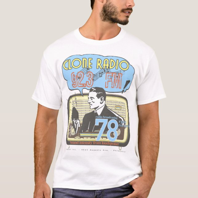 Radio Station Ad T-Shirt (Front)