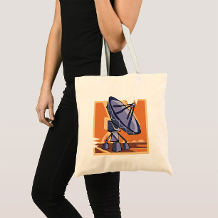 Radio Telescope Space Science Observatory Tote Bag