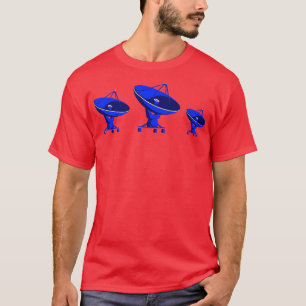 Radio Telescopes Astrophysics Space T-Shirt