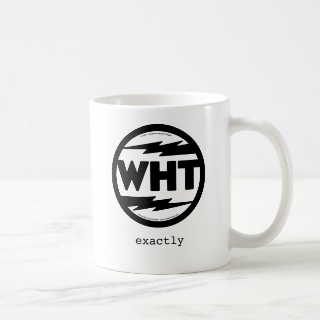 Radio WHT Coffee Mug (Right)