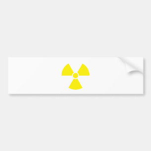 Radioactive Bumper Sticker