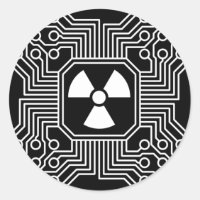 Radioactive Circuit Sticker
