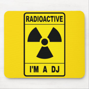 Radioactive DJ Mouse Mat