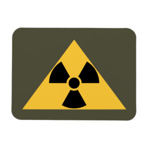 Radioactive Emblem Premium Magnet