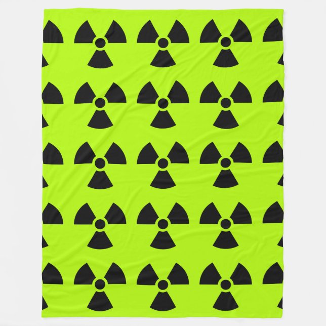 Radioactive Fleece Blanket (Front)
