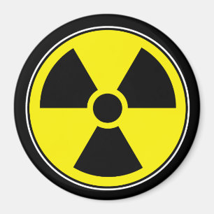 Radioactive Funny Magnet Humour