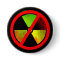 Radioactive Grunge No-Nukes Symbol