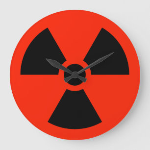 Radioactive Large Clock