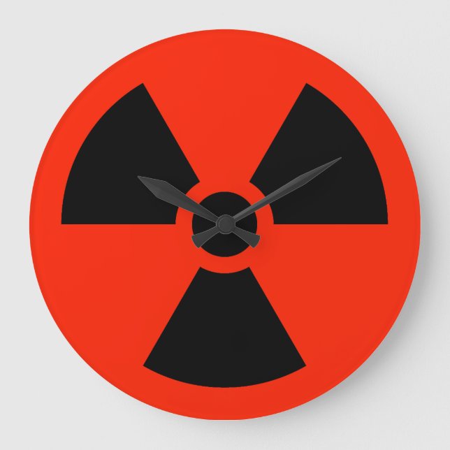 Radioactive Large Clock (Front)