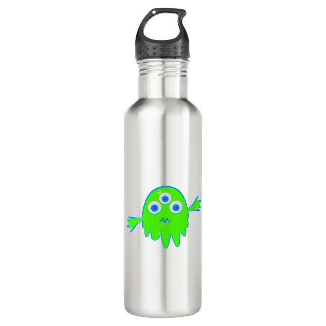 Radioactive Little Monster 710 Ml Water Bottle (Front)