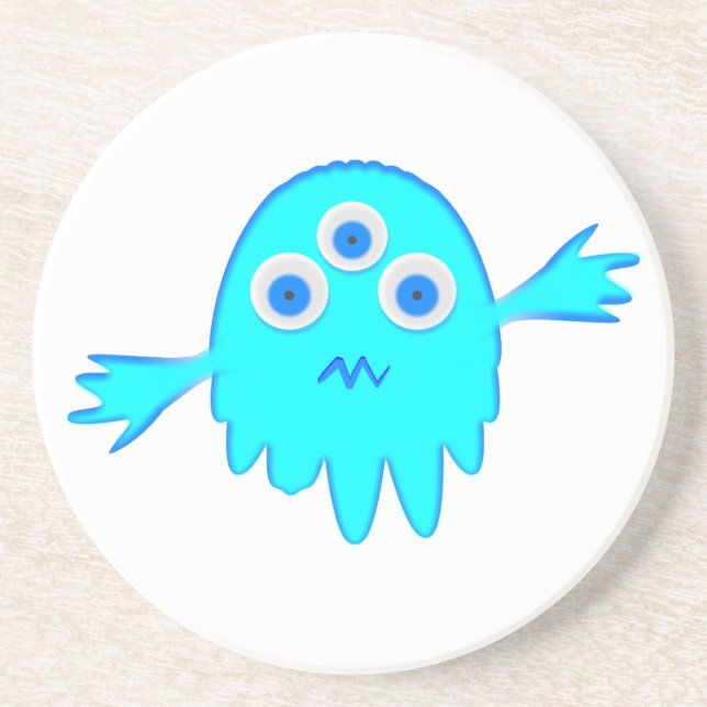 Radioactive Little Monster Coaster (Front)