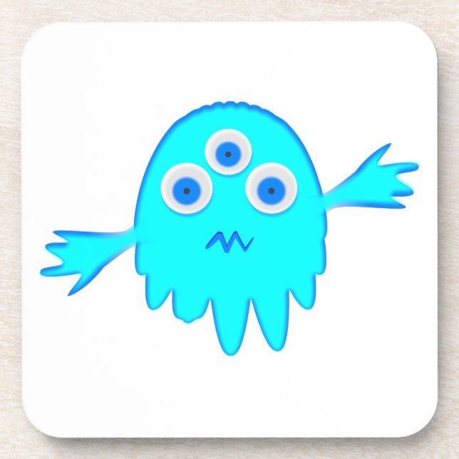 Radioactive Little Monster Coaster (Front)