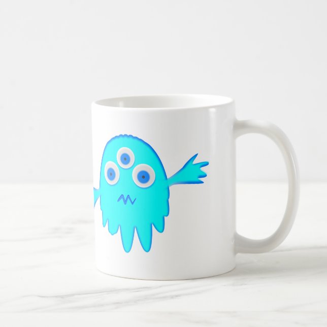 Radioactive Little Monster Coffee Mug (Right)