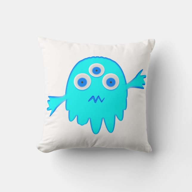 Radioactive Little Monster Cushion (Front)