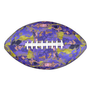 Radioactive Marble American Football