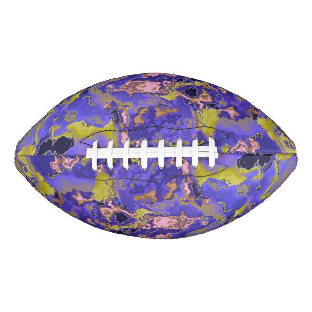 Radioactive Marble American Football (Front)