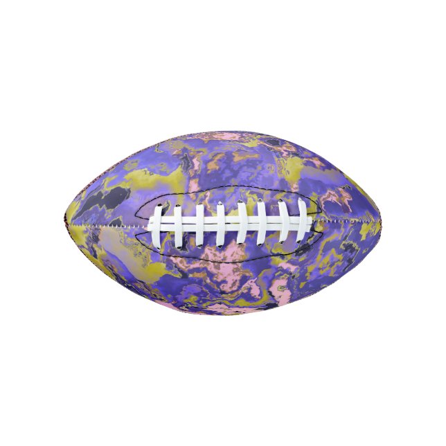 Radioactive Marble American Football (Front)