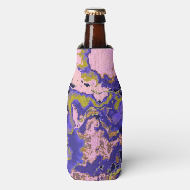 Radioactive Marble Bottle Cooler (Bottle Front)