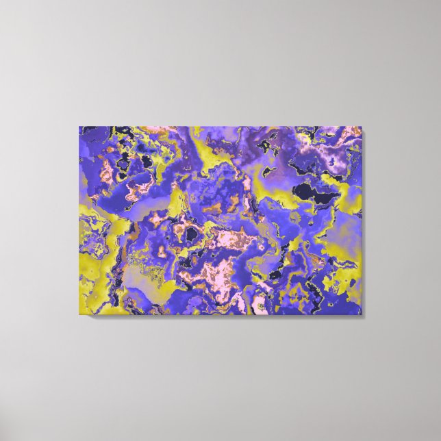 Radioactive Marble Canvas Print (Front)