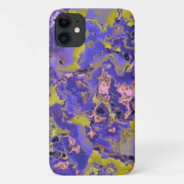 Radioactive Marble Case-Mate iPhone Case (Back)