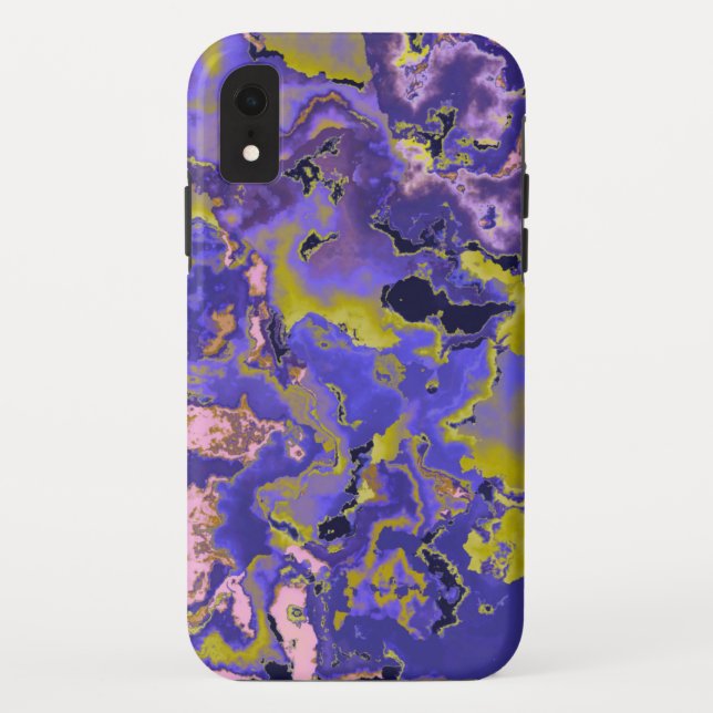 Radioactive Marble Case-Mate iPhone Case (Back)