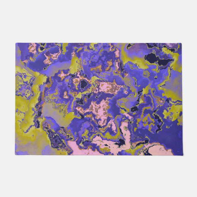 Radioactive Marble Doormat (Front)