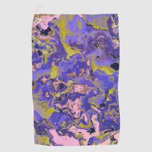 Radioactive Marble Golf Towel