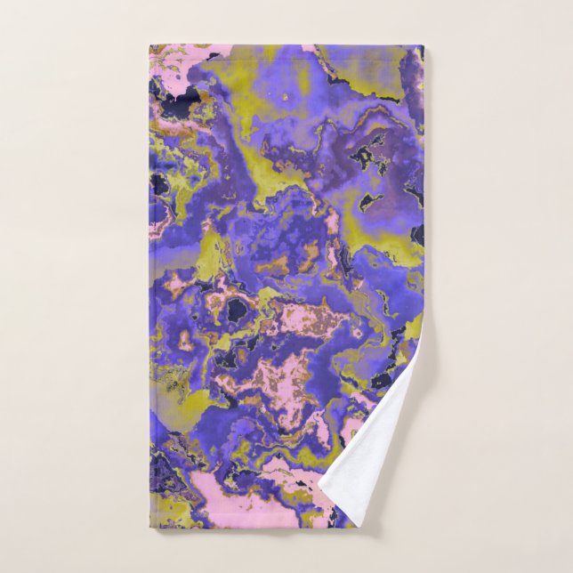 Radioactive Marble Hand Towel (Hand Towel)