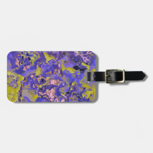 Radioactive Marble Luggage Tag