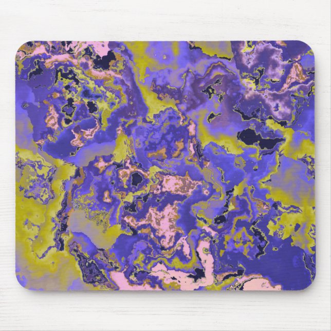 Radioactive Marble Mouse Mat (Front)
