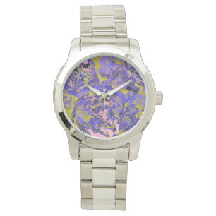 Radioactive Marble Watch