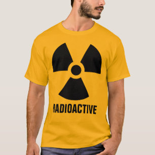 Radioactive Material Warning T-Shirt