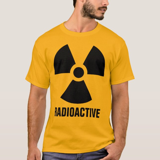 Radioactive Material Warning T-Shirt (Front)