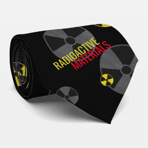 Radioactive Materials   Cool Grunge Tie