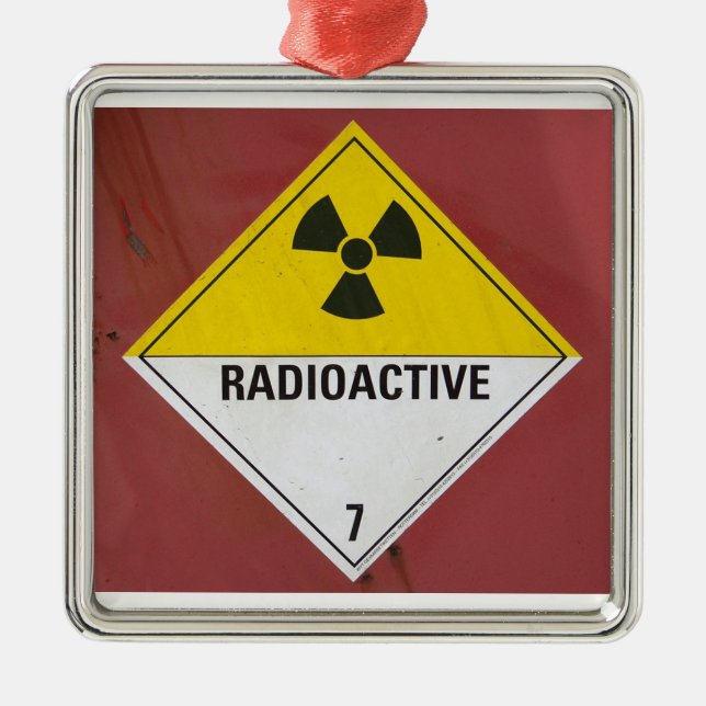 Radioactive Metal Tree Decoration (Front)
