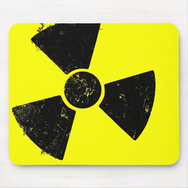 Radioactive Mouse Mat (Front)