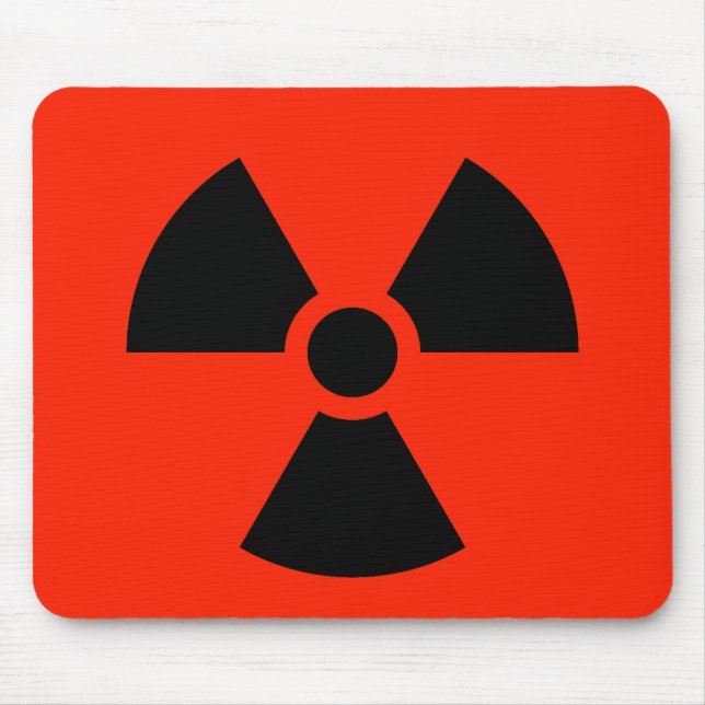 Radioactive Mouse Mat (Front)