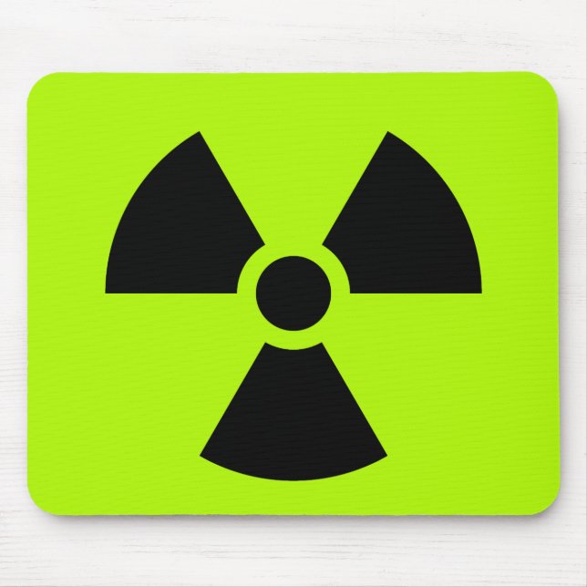 Radioactive Mouse Mat (Front)