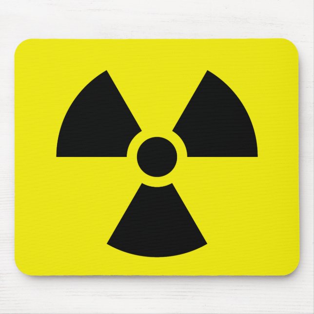 Radioactive Mouse Mat (Front)